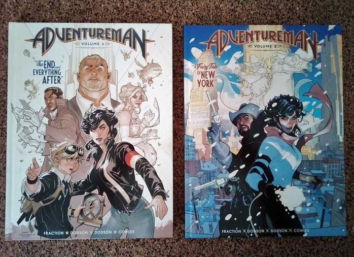 2 BDs - Adventureman, Vol. 1 e Vol. 2