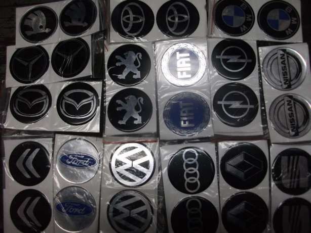 Emblematy znaczki na felgi kołpaki vw audi bmw inne !!!