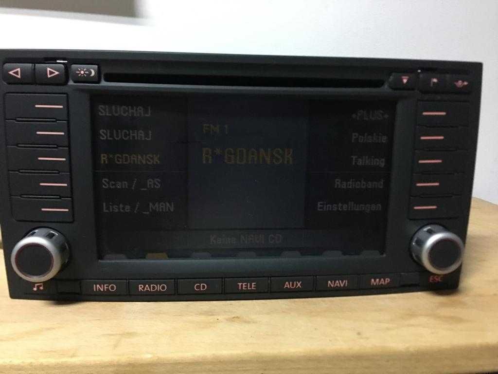 Radio Nawigacja MFD2 VW Touareg ,T5 , Multivan