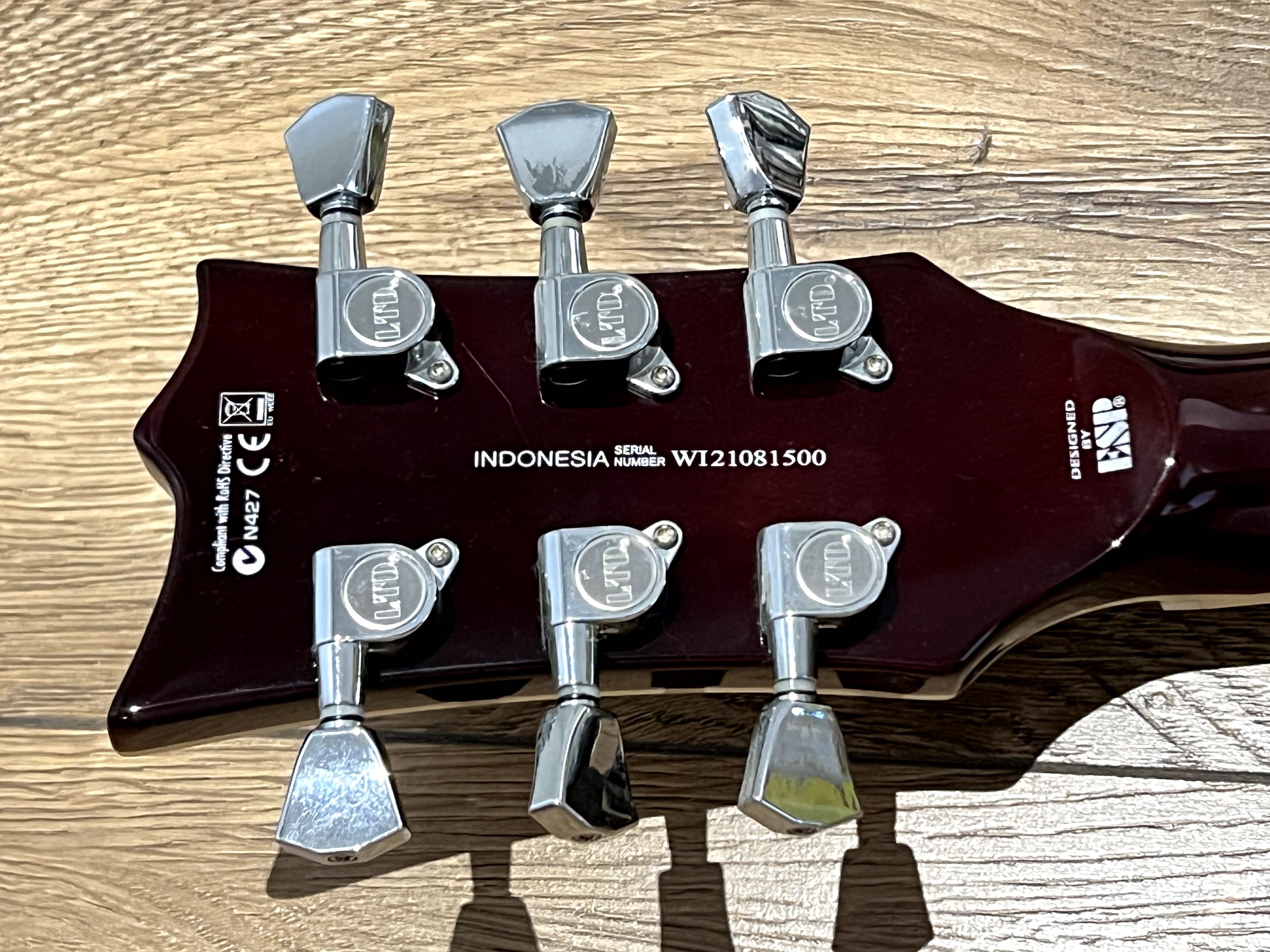 Gitara elektryczna ESP LTD EC-256 VN + wzmacniacz Roland 15XL