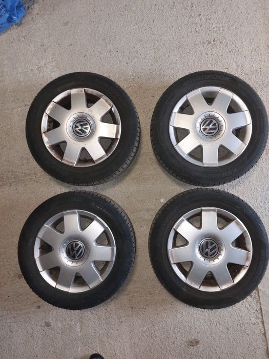 Koła 14 VW Polo opony letnie bdb