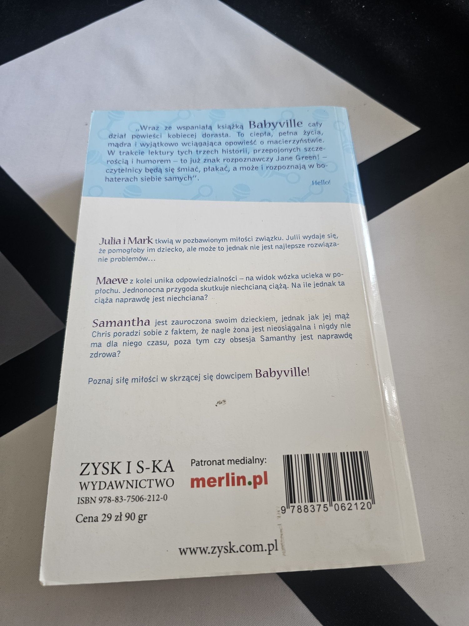 Książka babyville Jane green