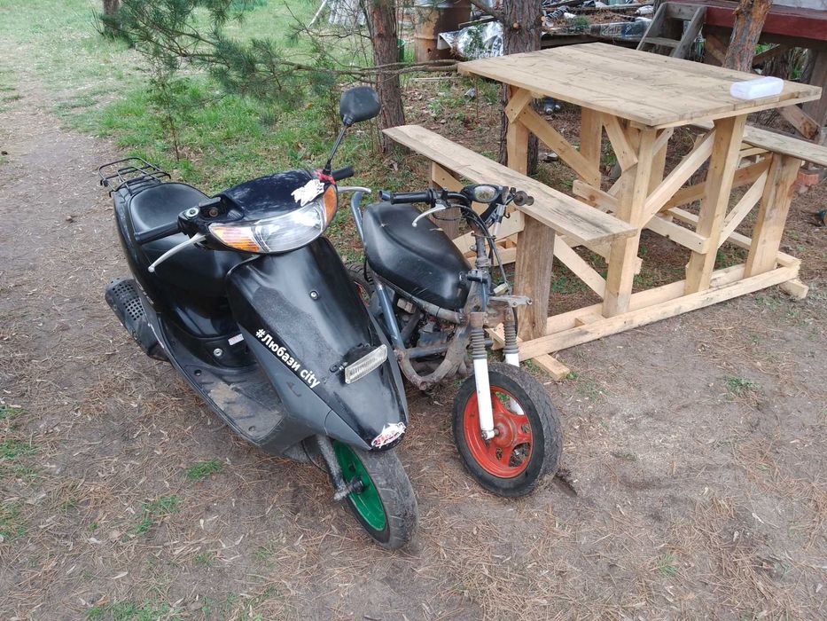 Продам скутер Honda dio 35 zx і перероблений скутер Honda Dio AF-27