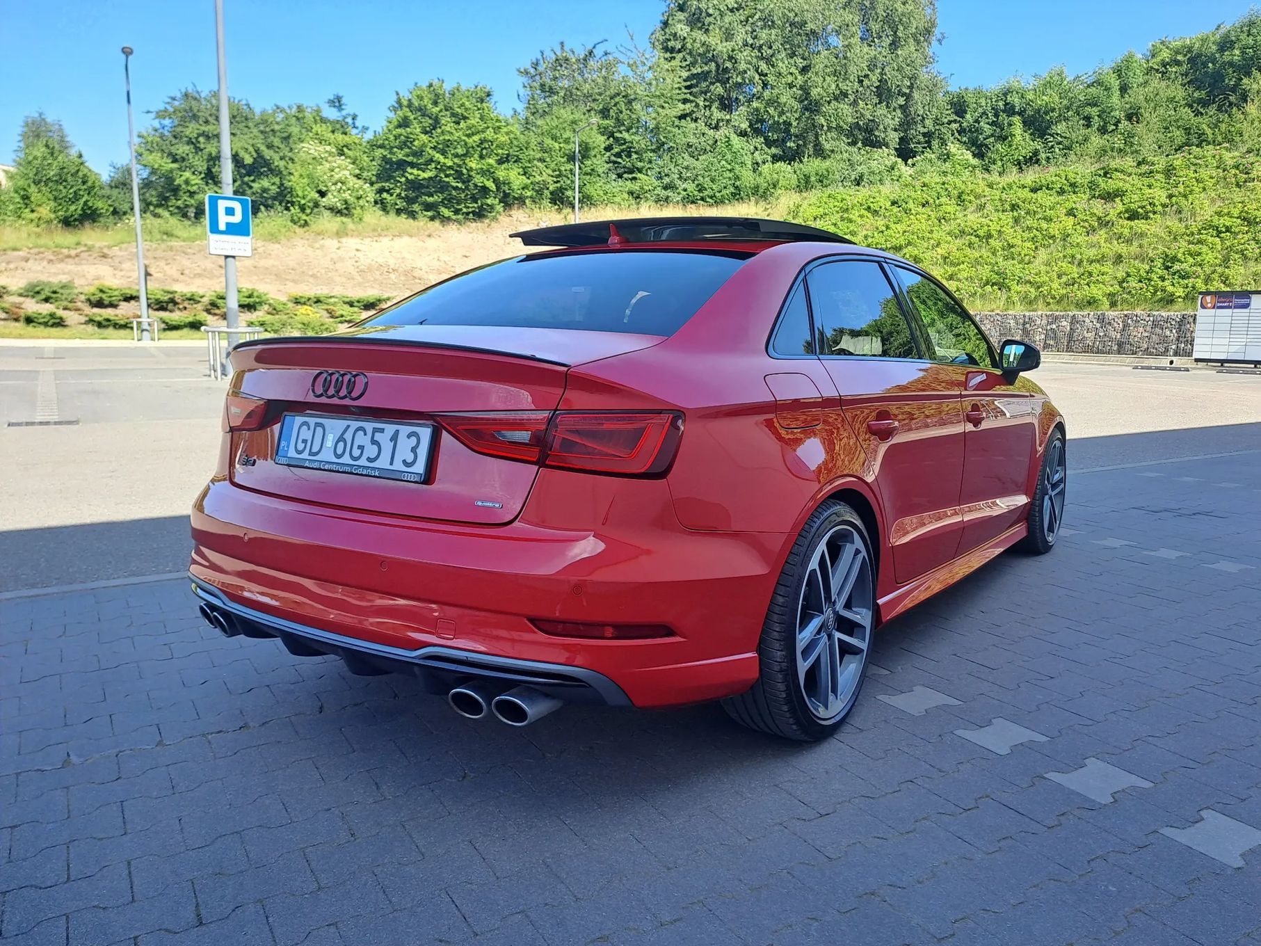 Audi A3 Audi a3 sedan Quattro S line pakiety S3 mapa na 180km 1 w Polsce