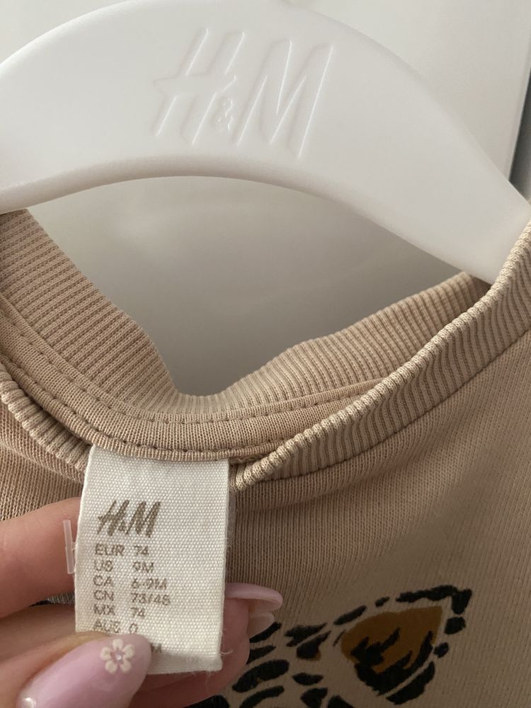 Komplet H&M pantera kotek 74
