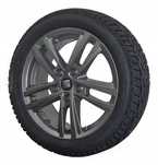 Nowe Grafitowe Koła Seat Leon 2/3/4 Kormoran Snow 16 Cali 2025 Rok
