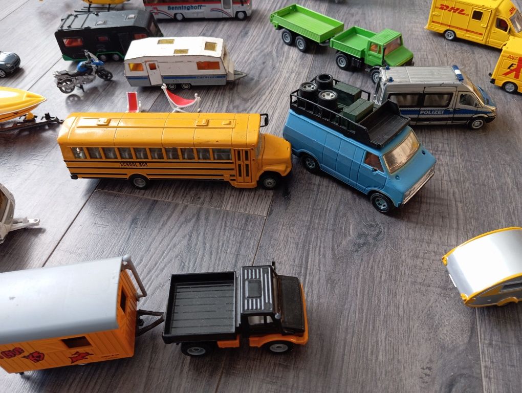 Zabawki siku matchbox welly