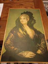 Reprodukcja obraz Francisco Goya Dona Isabel Cobos De Porcel