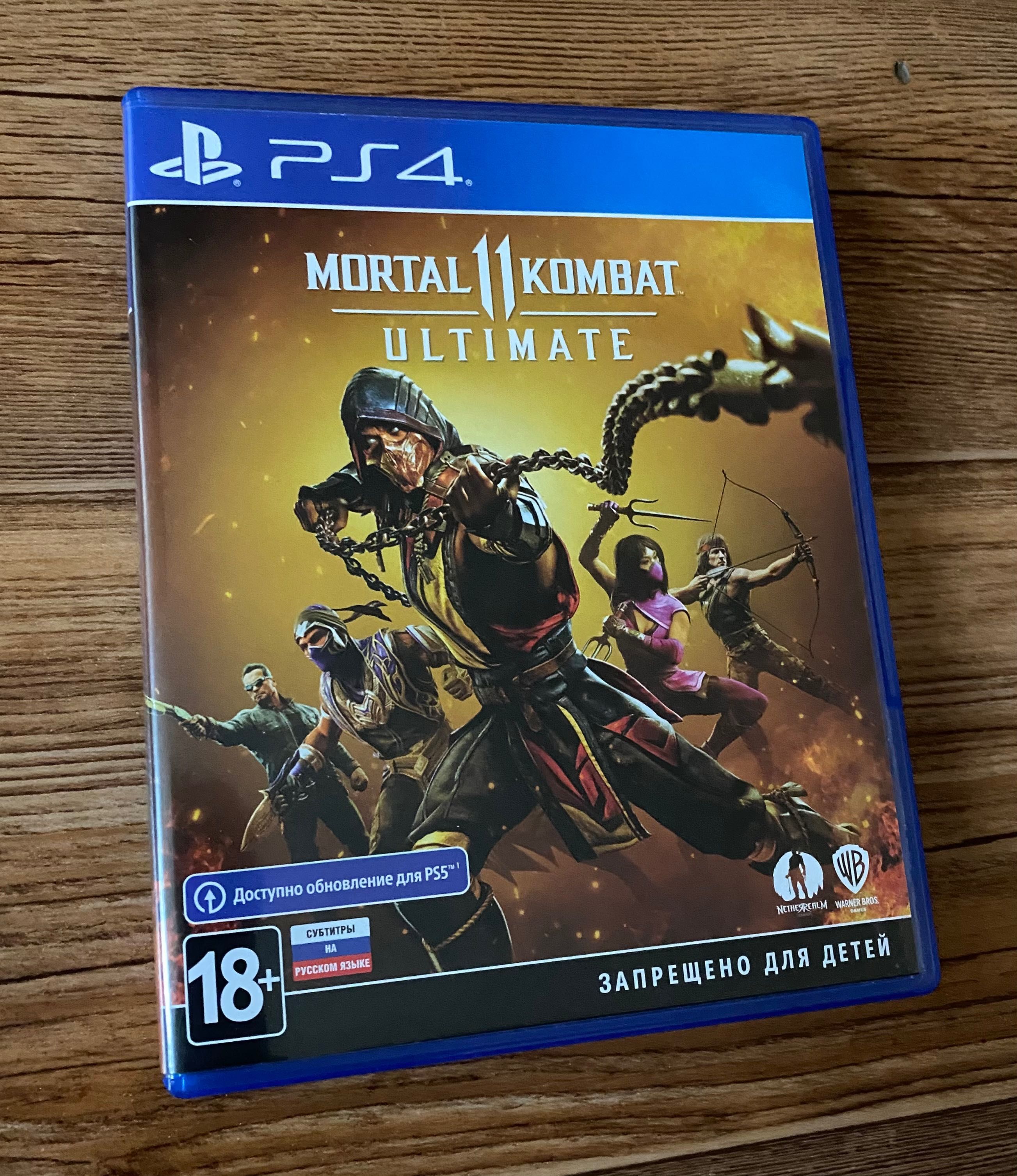 Ігри Sony PlayStation 4: Mortal Kombat, L.A. Noire, RDR2, Dark Souls