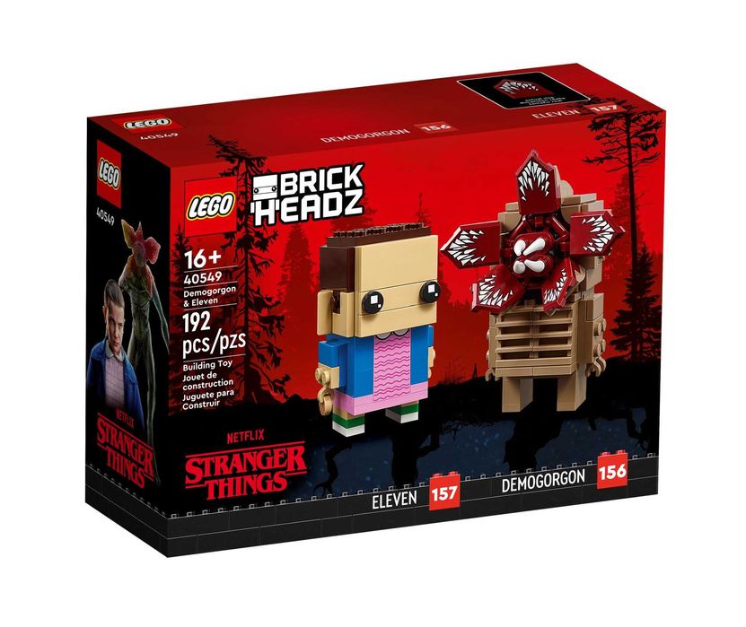 LEGO 40549 BrickHeadz - Demogorgon i Jedenastka