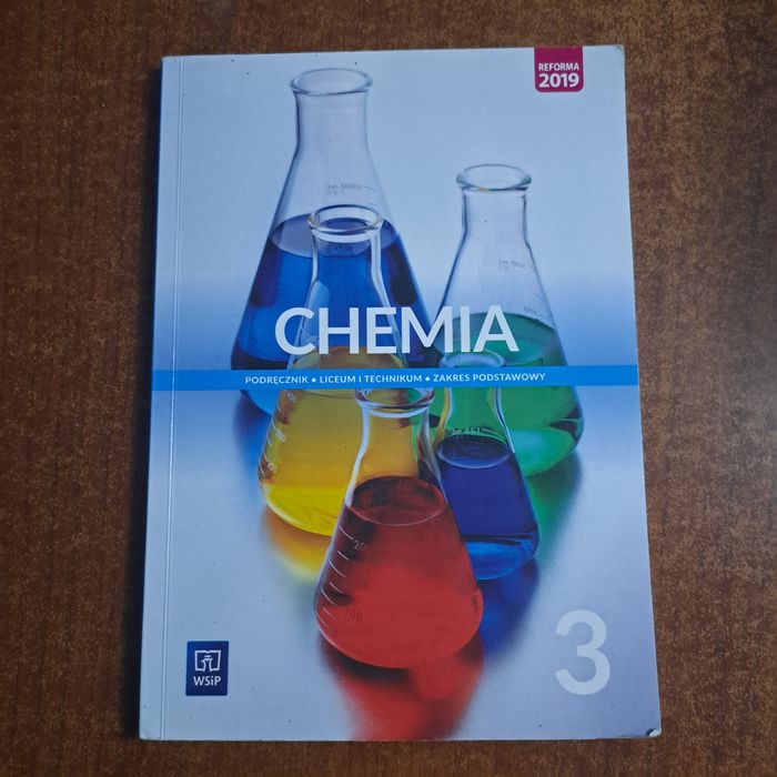 Chemia 3 ,podręcznik liceum ,technikum