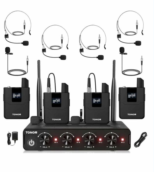 Zestaw mikrofonów bezprzewodowych Tonor TW364