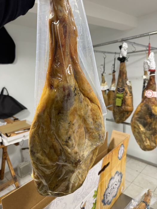 Хамон набір подарунковий . Підставка і ніж в наборі