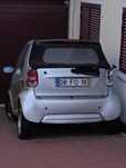 Smart cabrio para reparação não tem inspeção