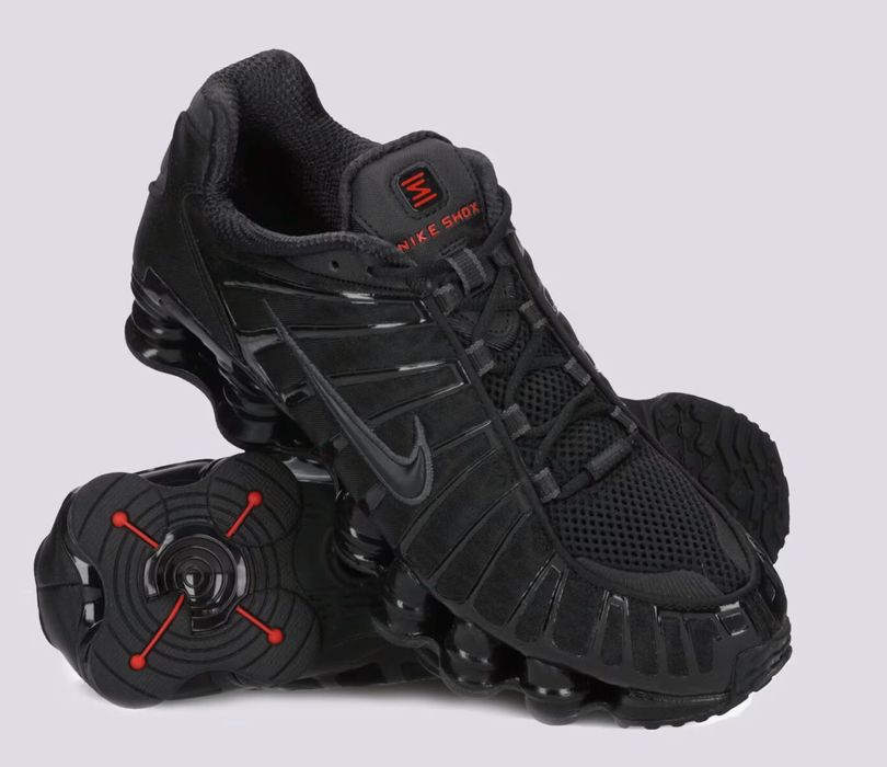 Nike Shox TL Black/Metalic Hematite • US: 9.0  EU: 42,5