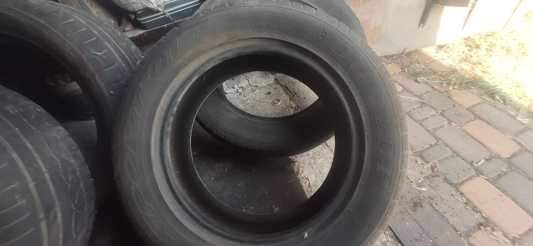 Dunlop 225/55/16, летняя резина 2шт. 225 55 16 дунлоп
