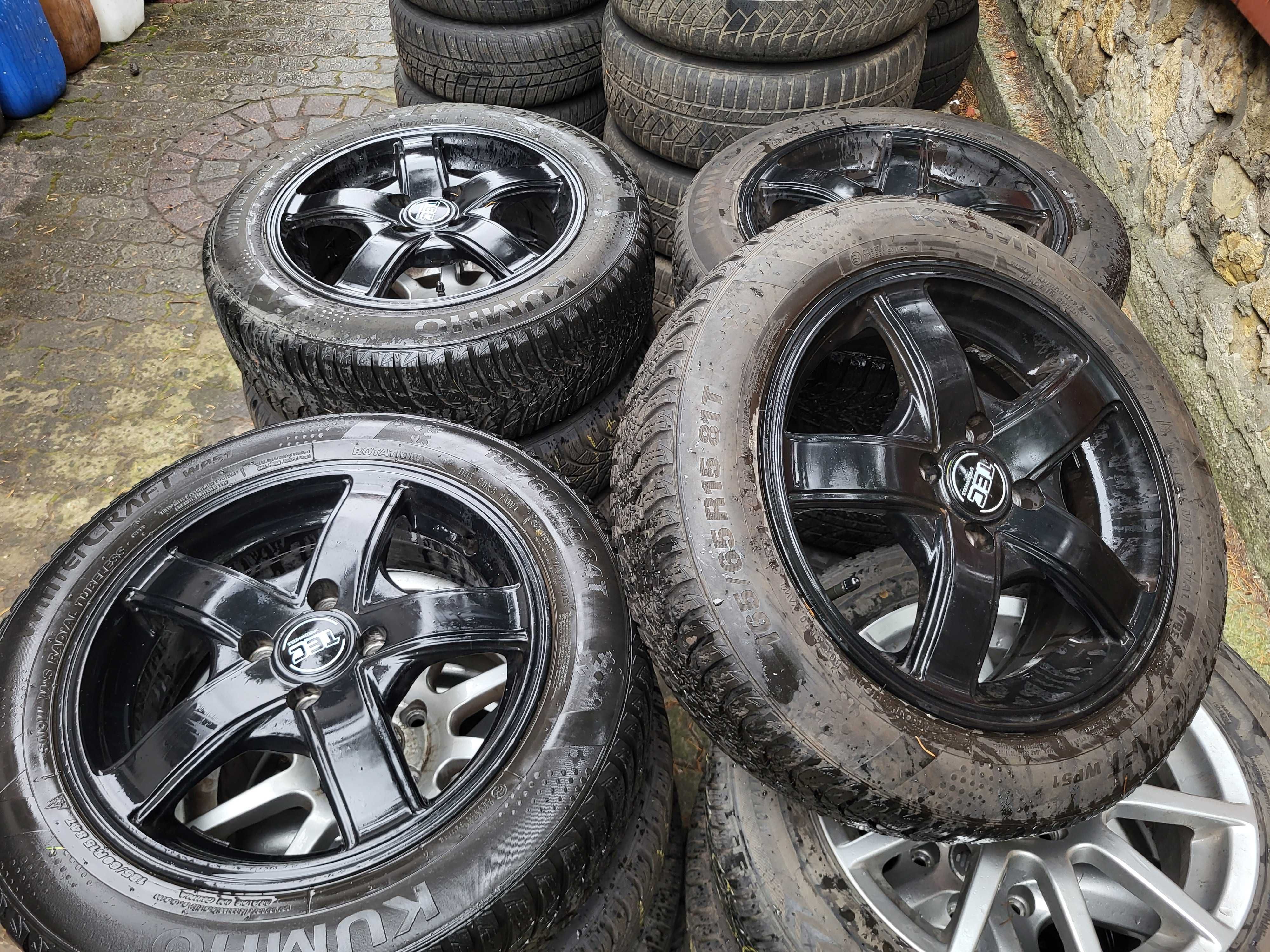 Koła 15" 4x100 Smart ForTwo ForFour Renault Twingo Clio