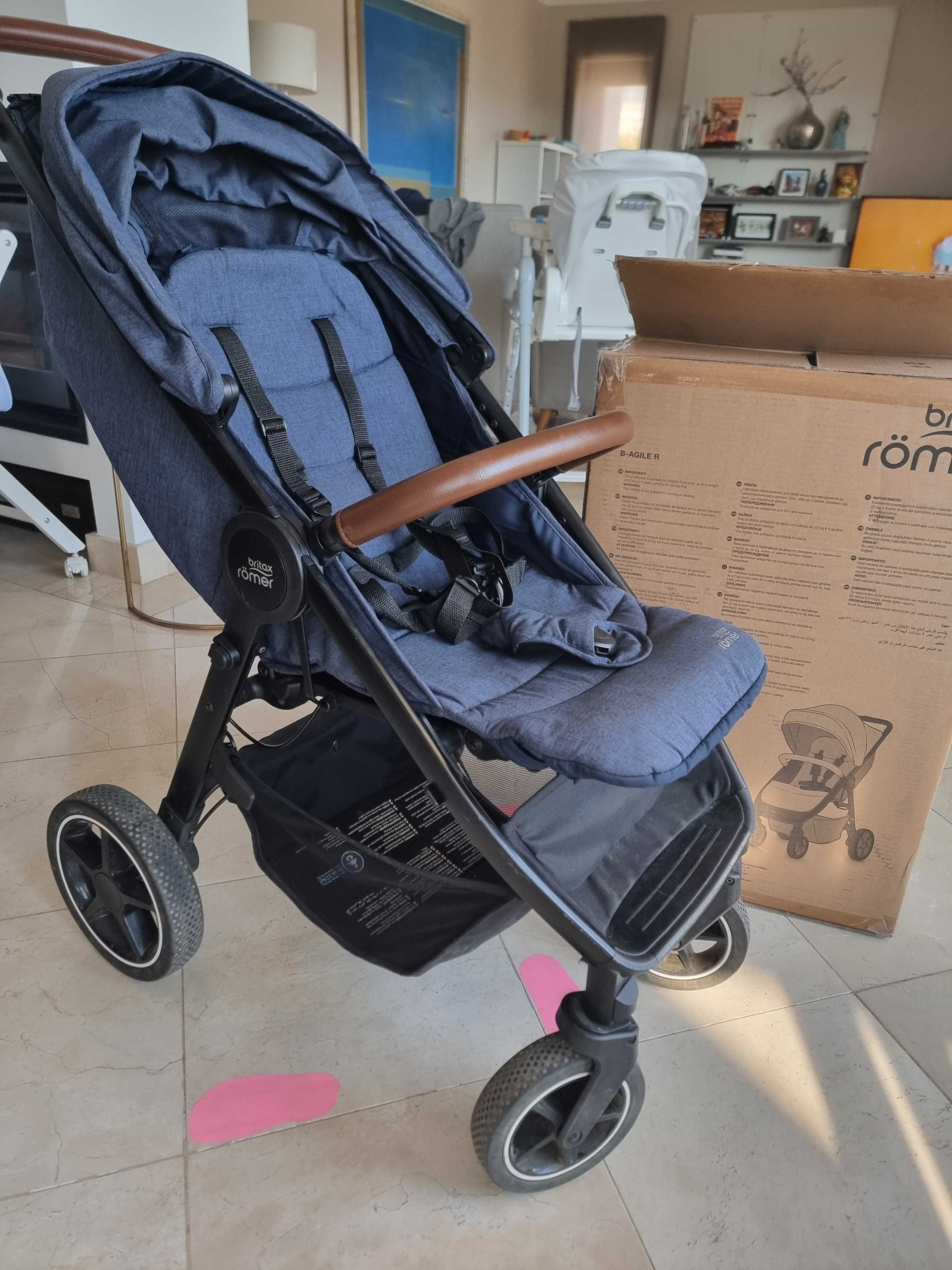 carrinho de bébé Britax Römer B-Agile R  - como novo