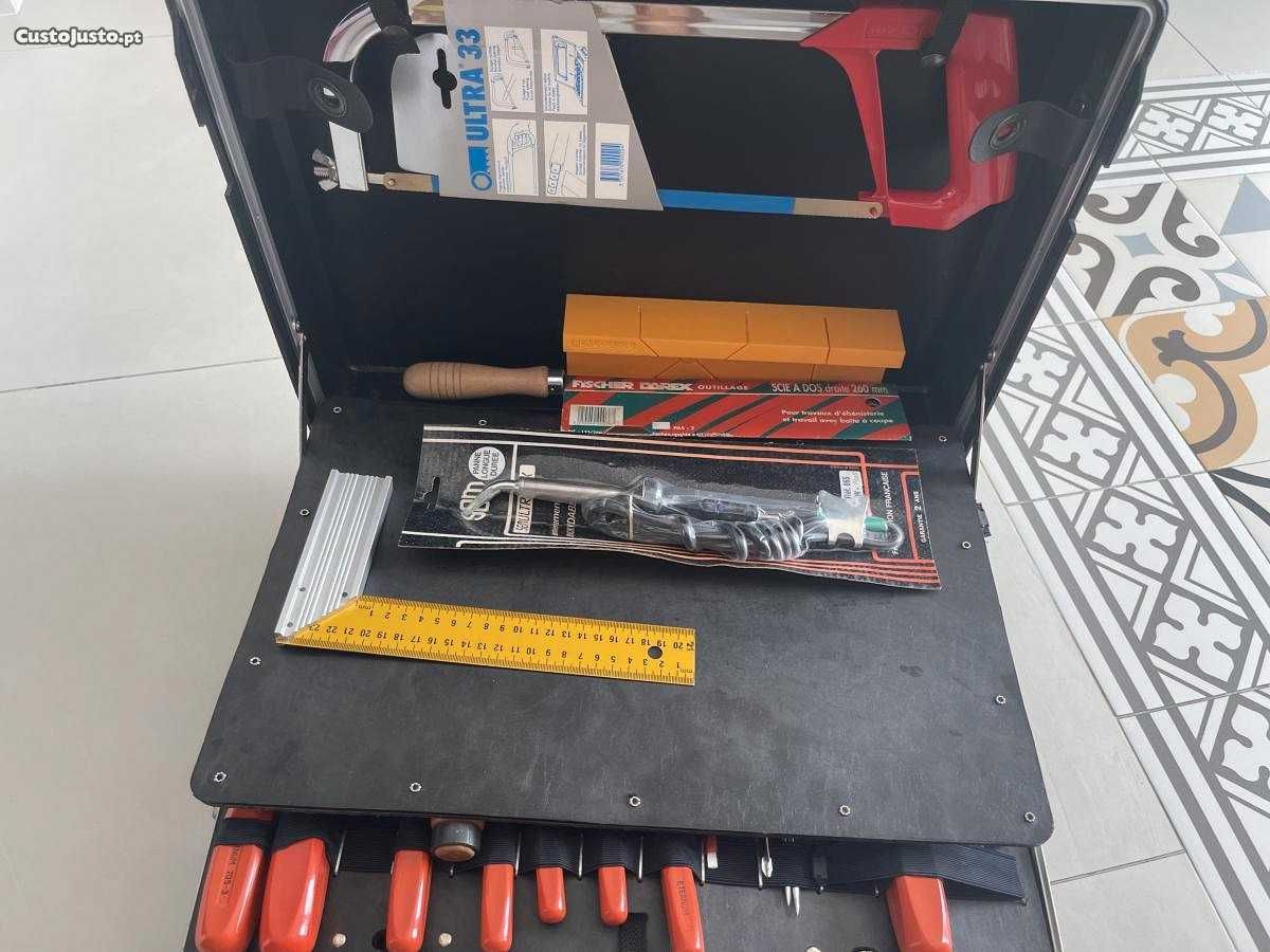 Mala conjunto de ferramentas grande, para mestres artesãos