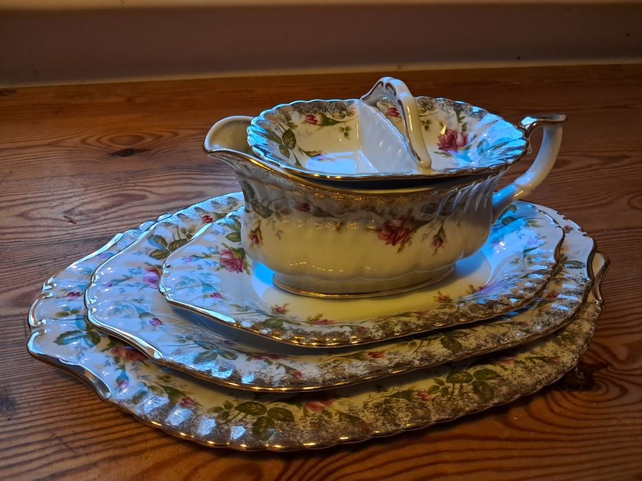 Patery półmiski Chodzież porcelana