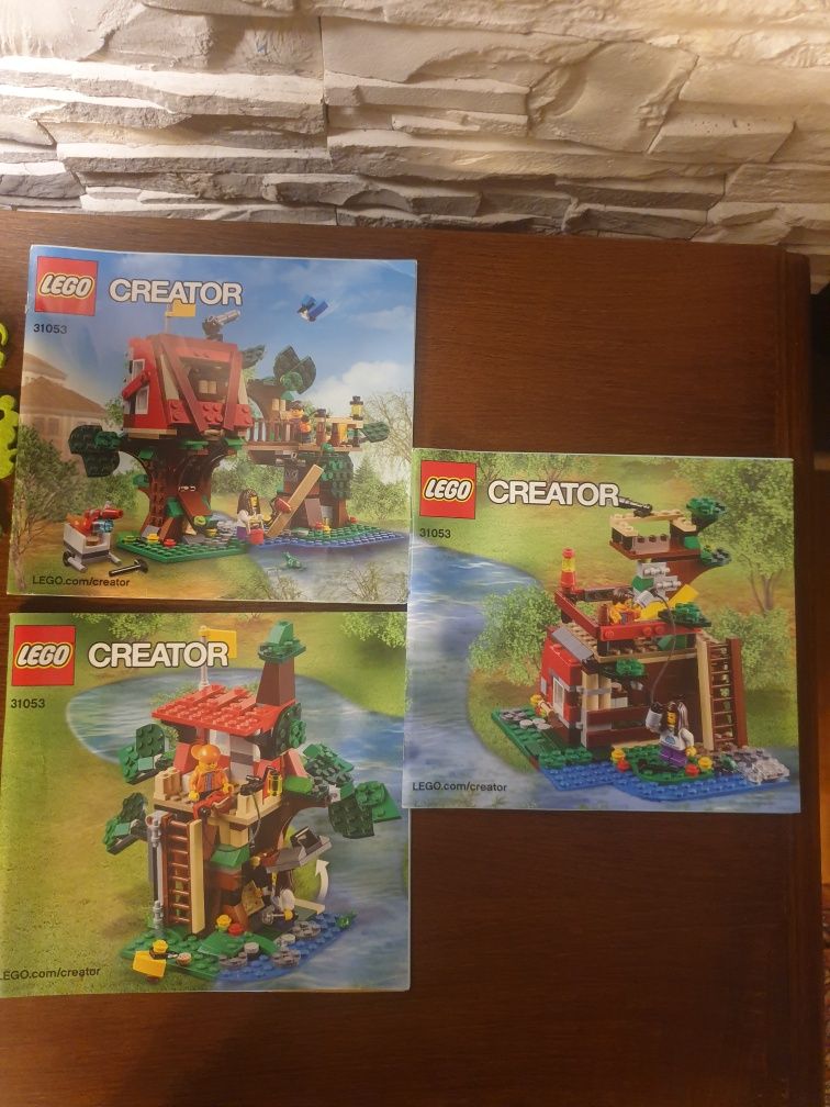 LEGO 31053 Creator 3w1 - Przygody w domku na drzewie