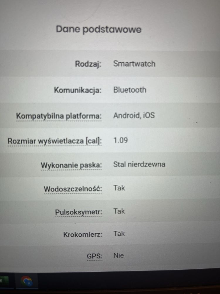 Smartwatch maxcom gold