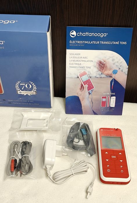 Stymulator Mięśni Wyświetlacz LCD Leczenie Bólu Cefar Tens Chattanooga