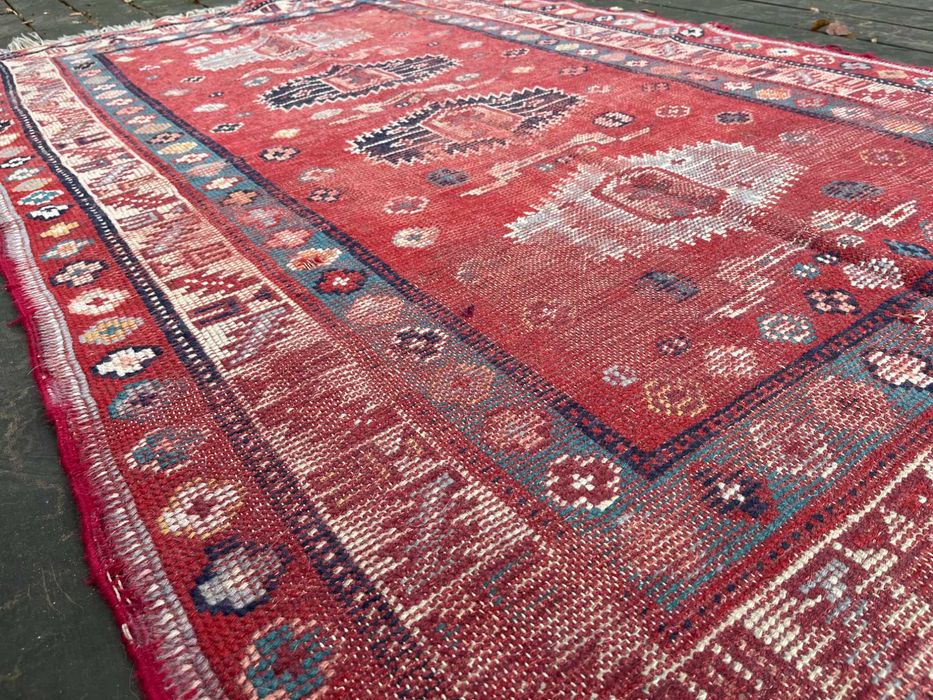 Przedwojenny kilim dywan 235x135cm