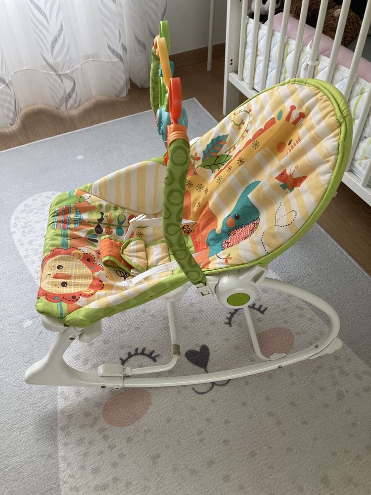 Cadeira / Espreguiçadeira vibratória Fisher Price