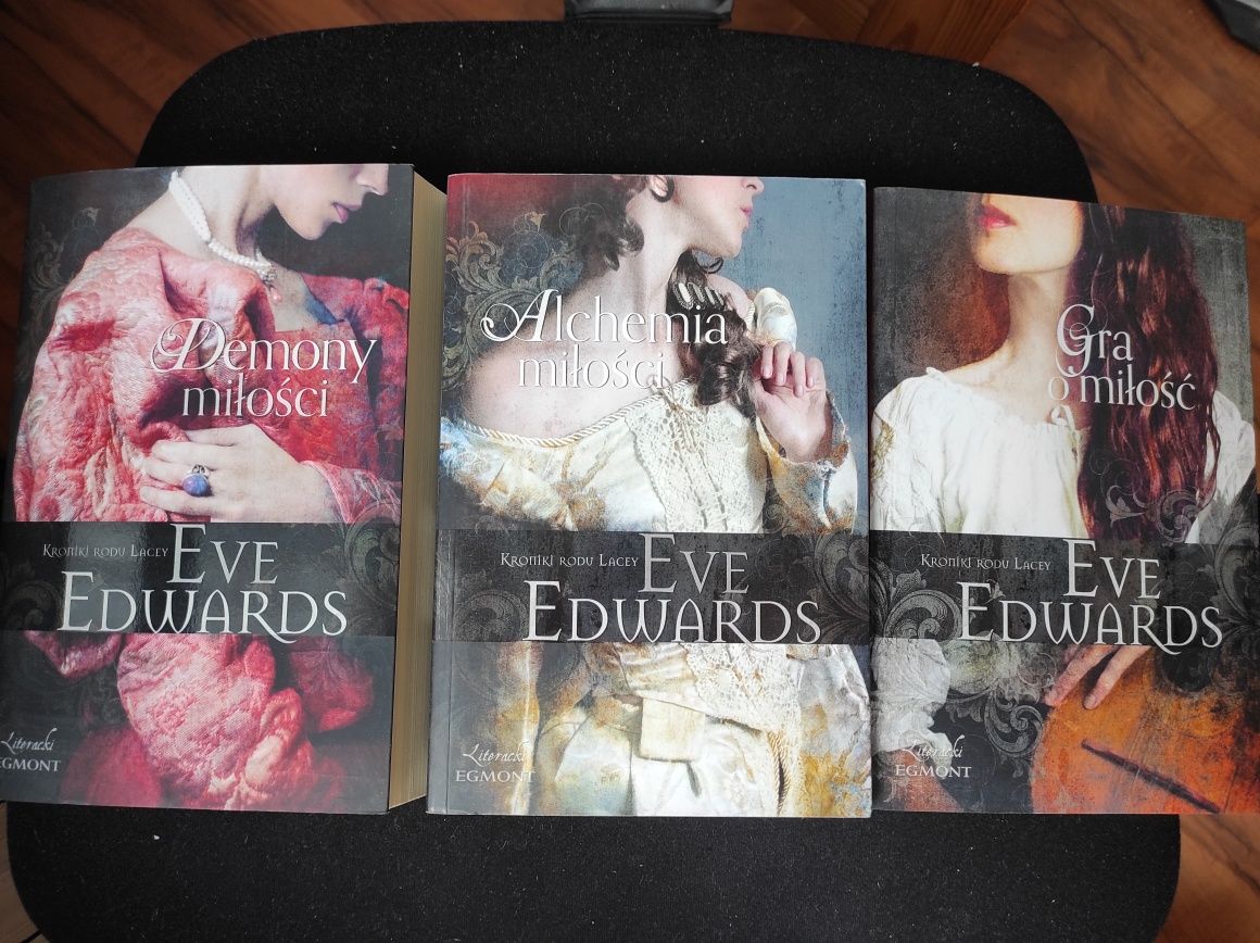 Demony miłości, Alchemia miłości, Gra o miłość Eve Edwards