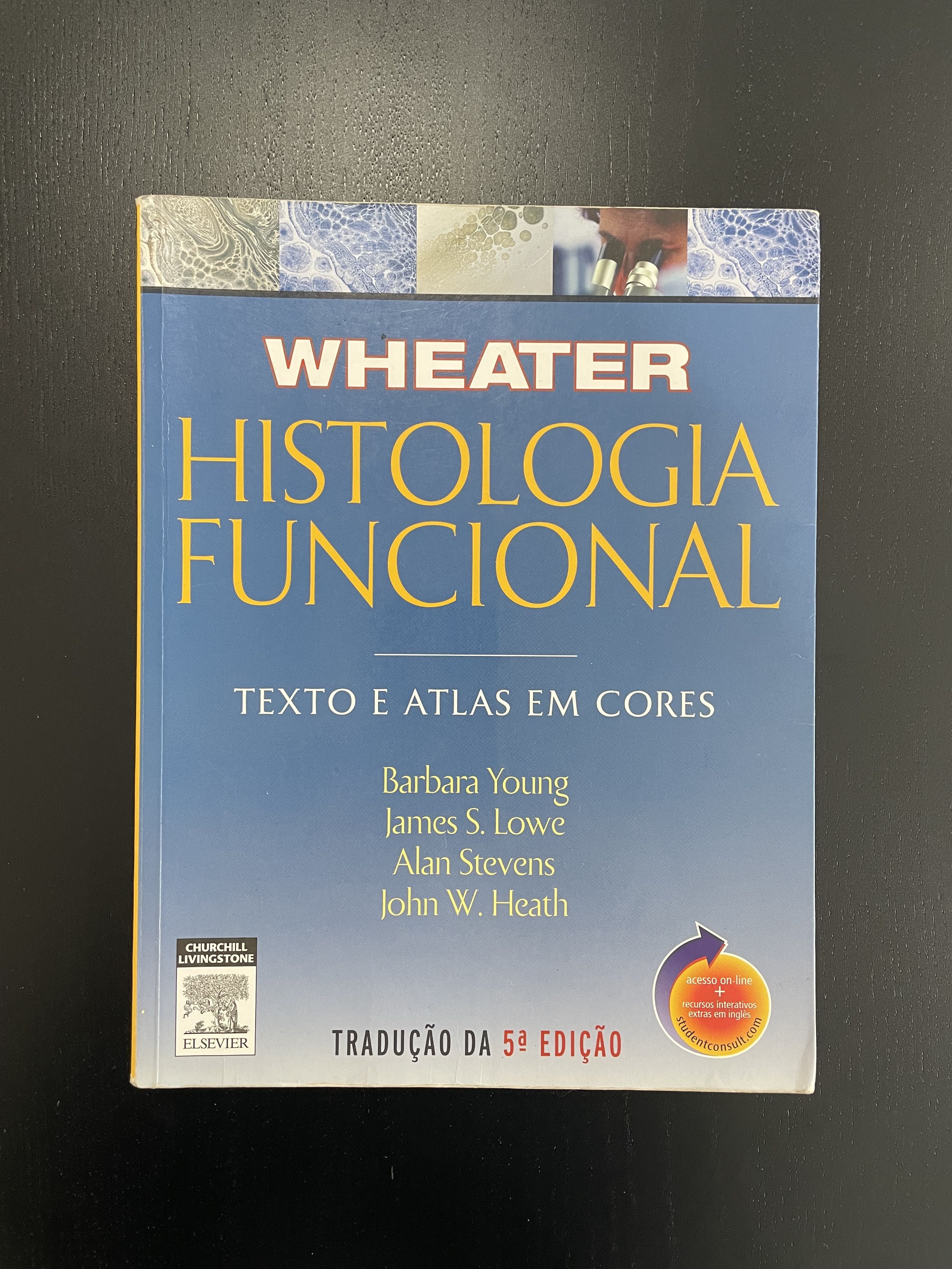 Livro ''Histologia Funcional'' de Wheater (tradução da 5ª edição)