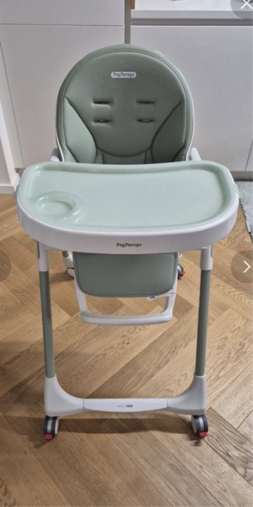 Стілець для годування, Peg-Perego Prima Pappa Follow Me (Mint)