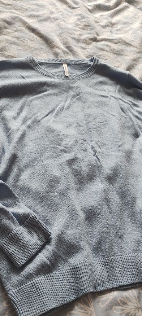 Niebieski sweter Sinsay M