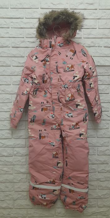 Зимовий комбінезон для дівчинки лижний на 8-11 років зріст 134-140