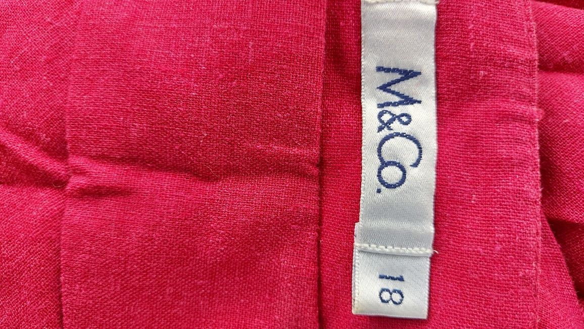 spódnica damska koronka ażury rozmiar XL firma M&CO 55%LEN