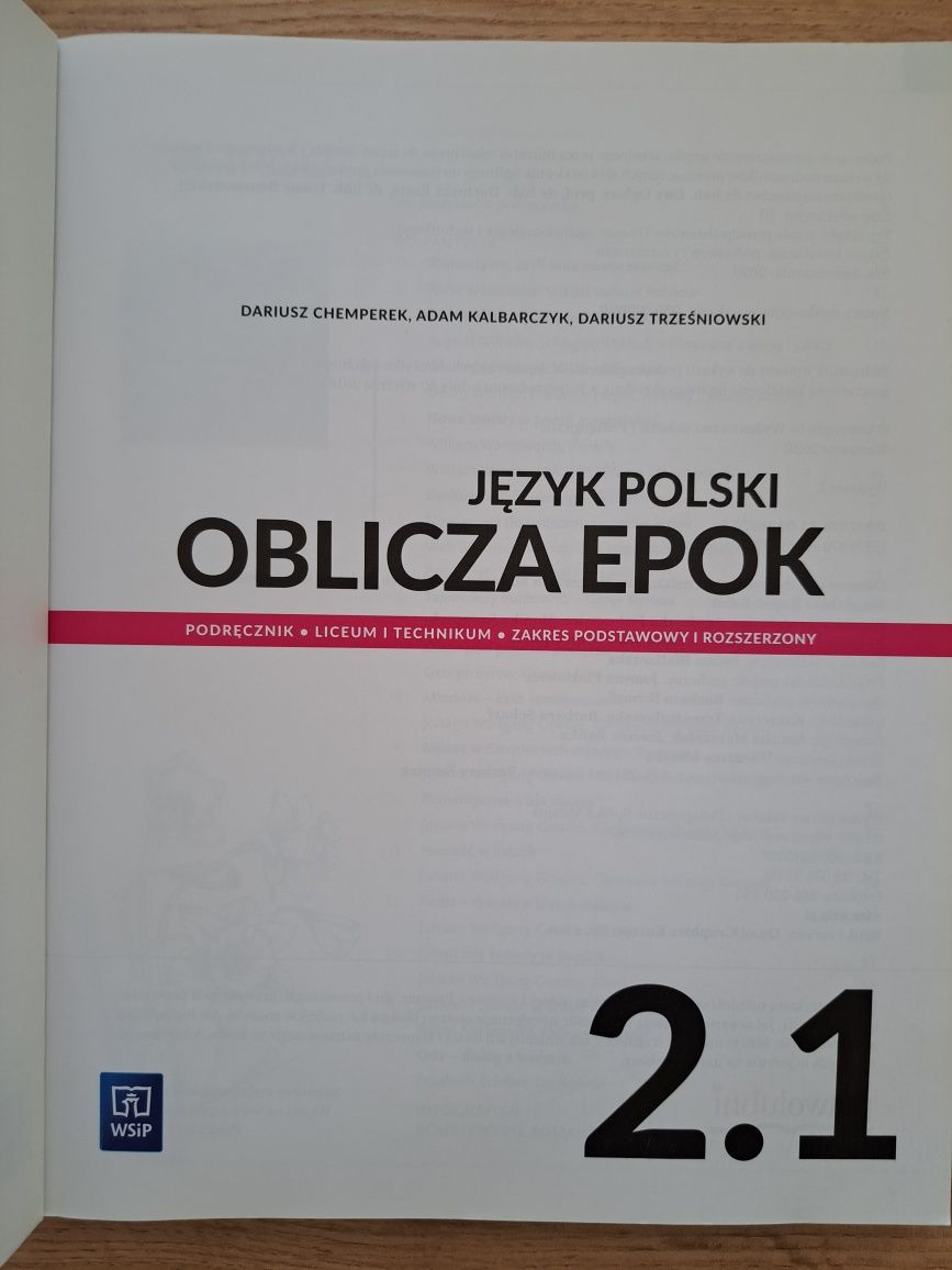 Oblicza epok 2.1