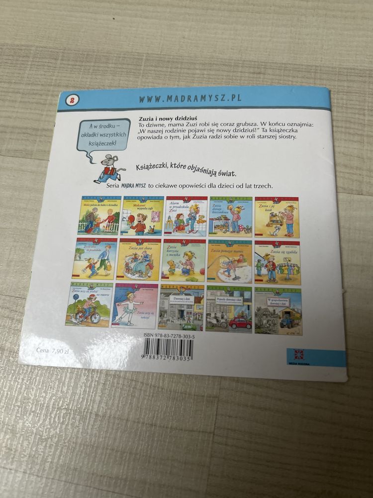 Zuzia i nowy dzidziuś seria mądra mysz