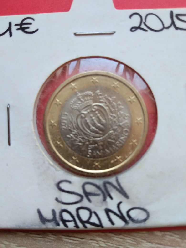 Продам 1 евро Сан-Марино