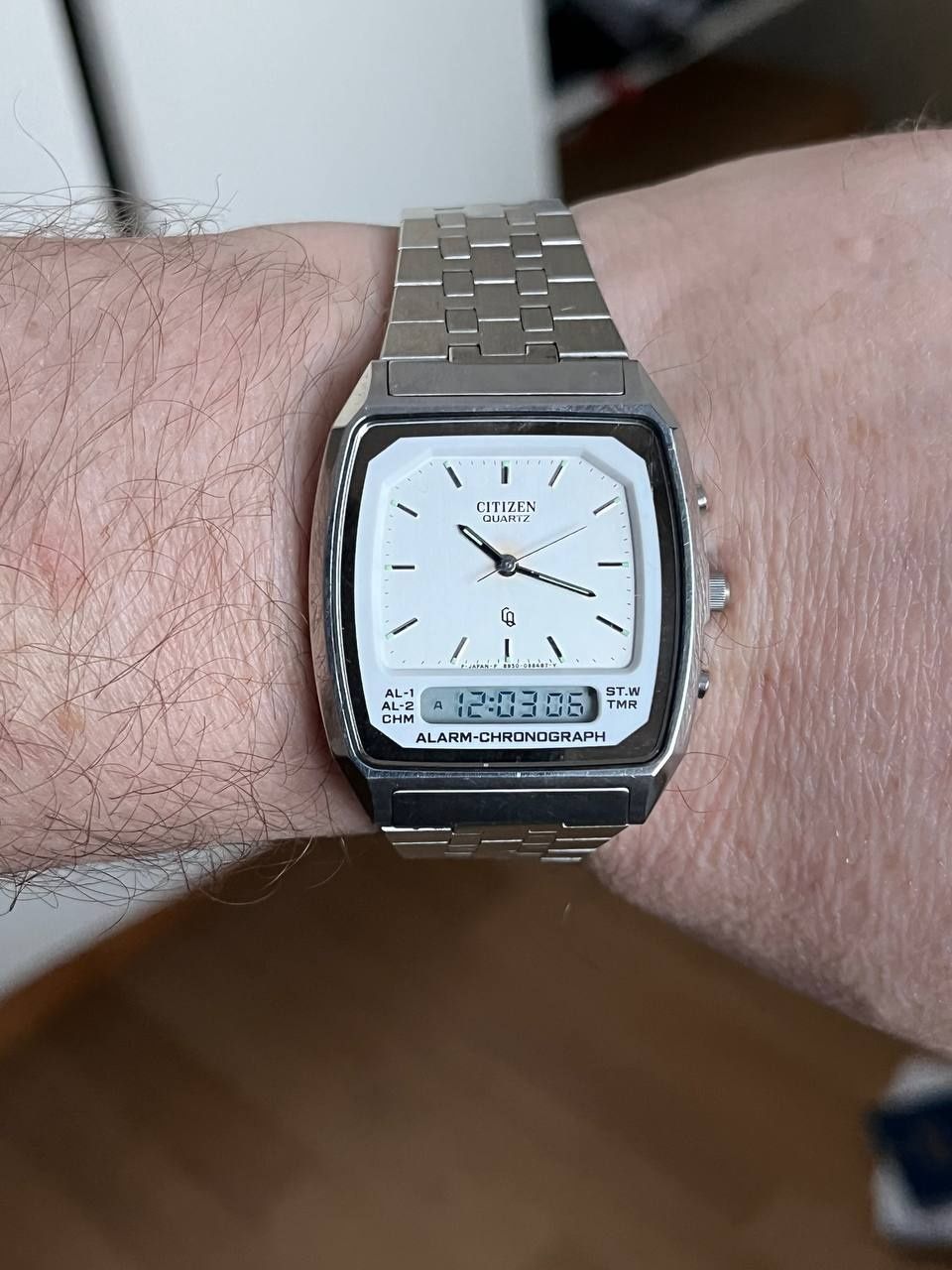 Винтажные часы CITIZEN, 30-3119.  1984г