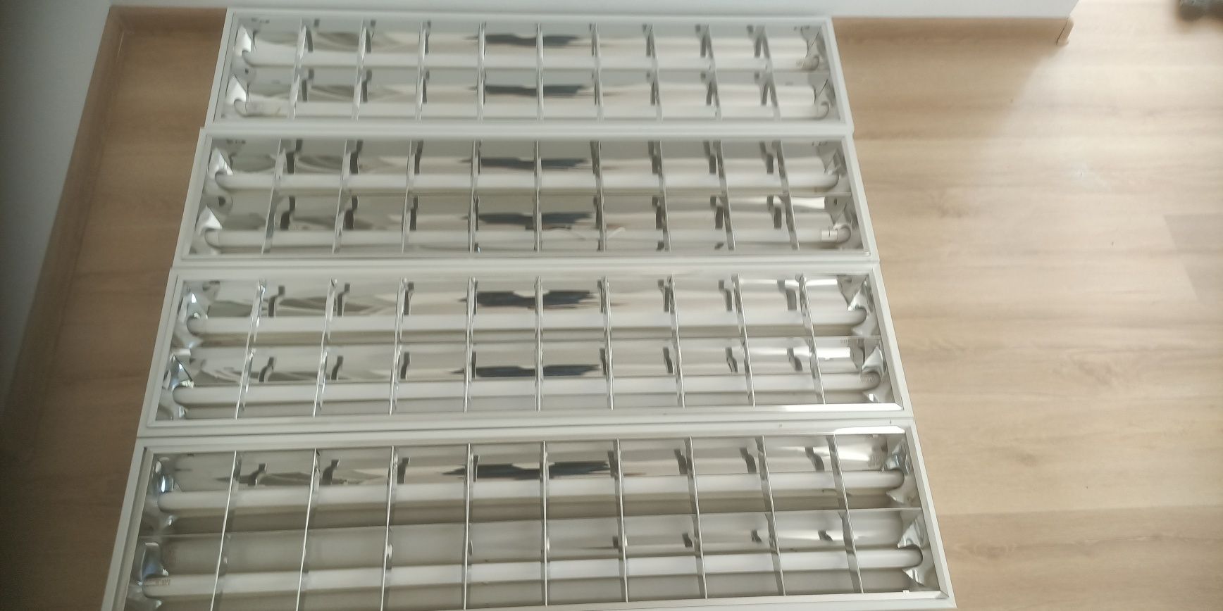 Lampa raster mix LED i T5