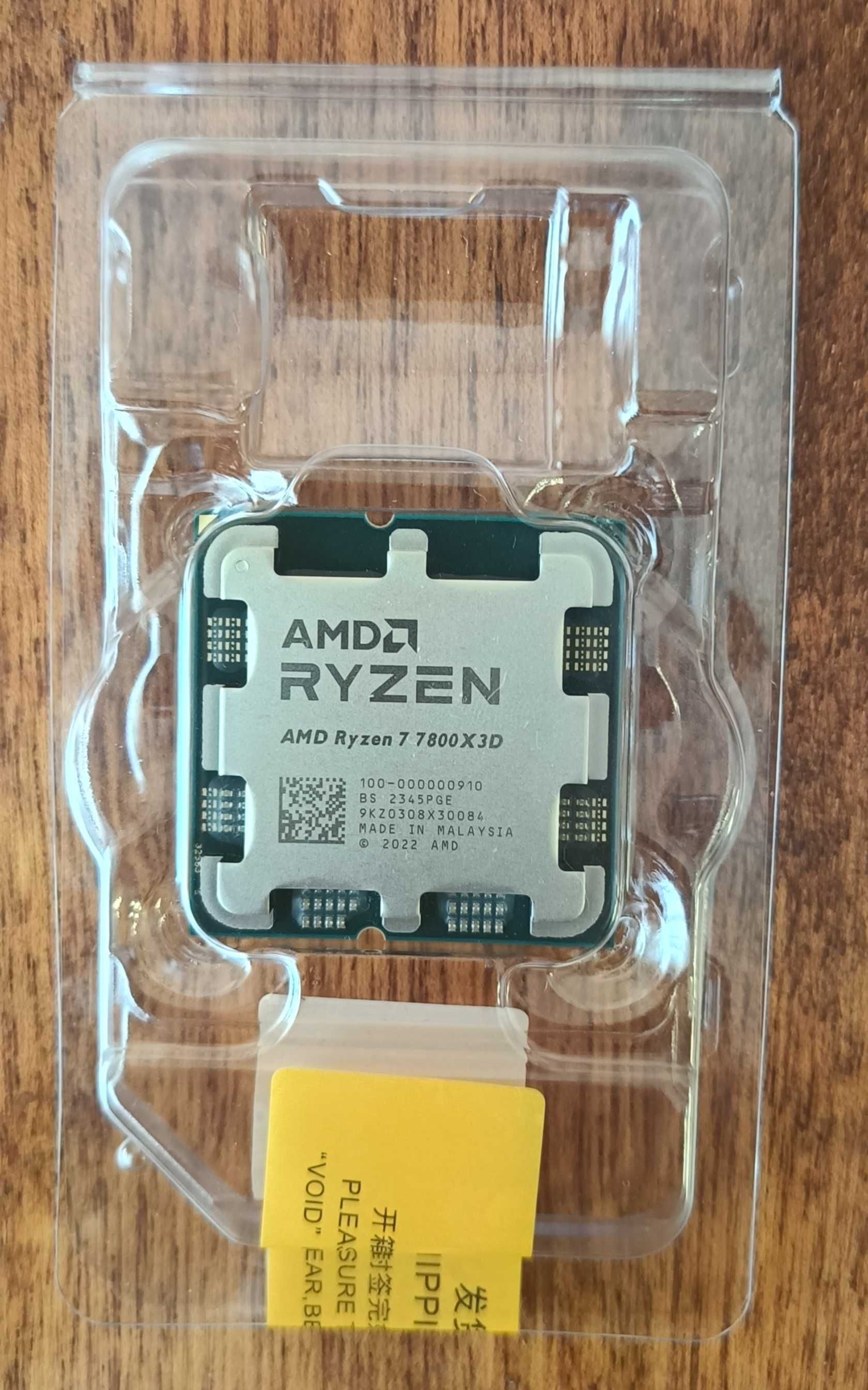Процессор AMD Ryzen 7 7800X3D 4.2(5.0)GHz 96MB sAM5 tray (новый)