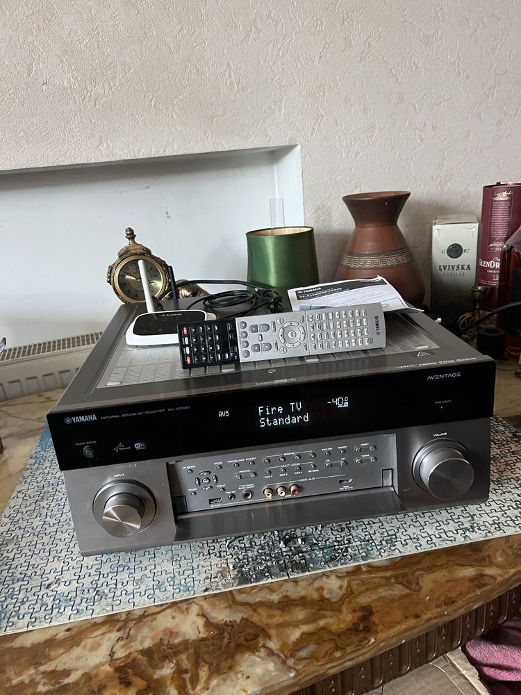 AV Ресивер Yamaha RX-A2040 / Dolby Atmos / 4k / 9.2 / Wi-Fi