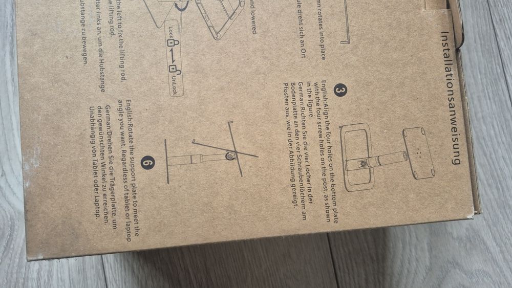 Stojak  podstawka pod laptopa regul9wana aluminiowa