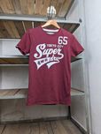 Футболка Superdry Limited Edition, бордова, розмір S