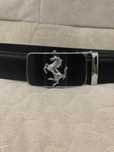 Nowy Elegancki Luksusowy pasek *Czarny* *110 cm* *44mm szer.*