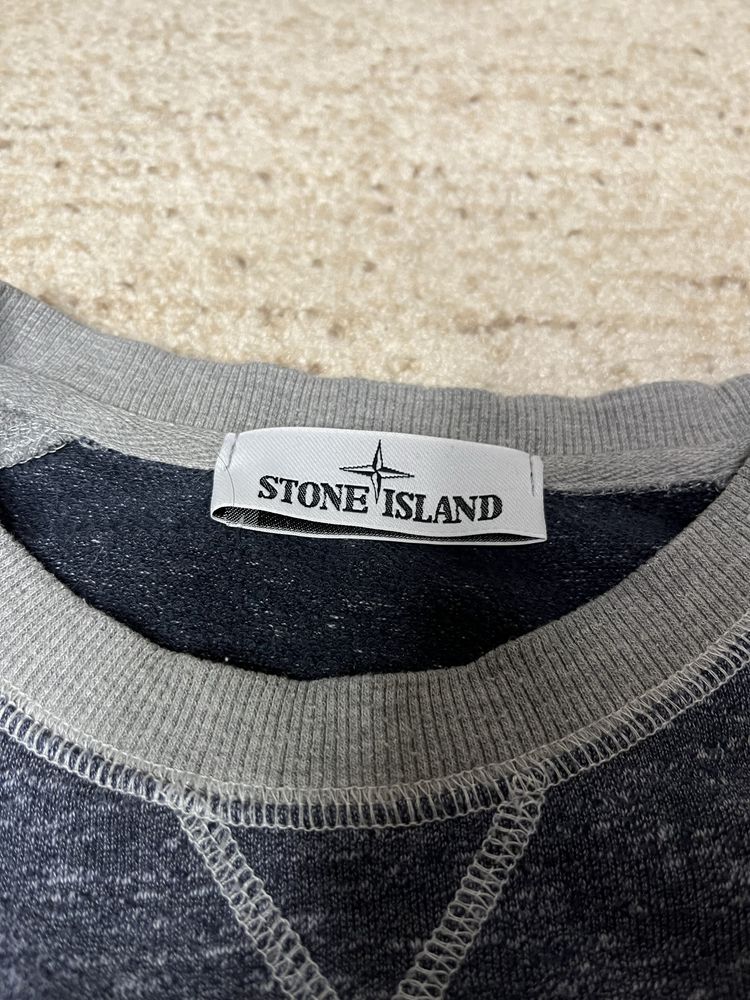 Свитшот stone island аутентичный свитер худи кофта стон айленд
