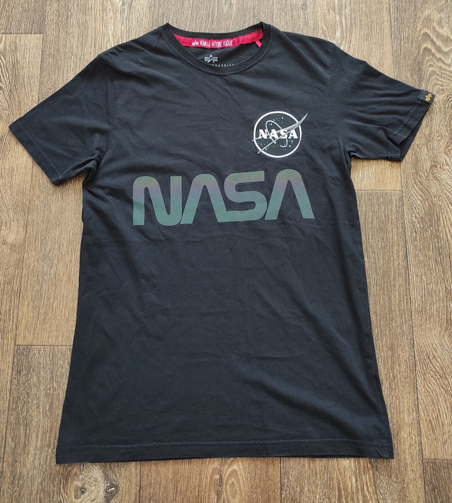 S Alpha Industries Nasa оригінальна футболка