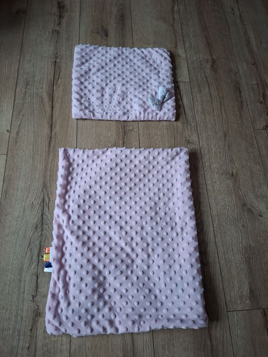 Zestaw poduszka I kocyk 75x100 z minky