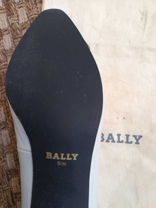 Sapatos «Bally», clássicos, couro, qualidade superior, 5 1/2, NOVO