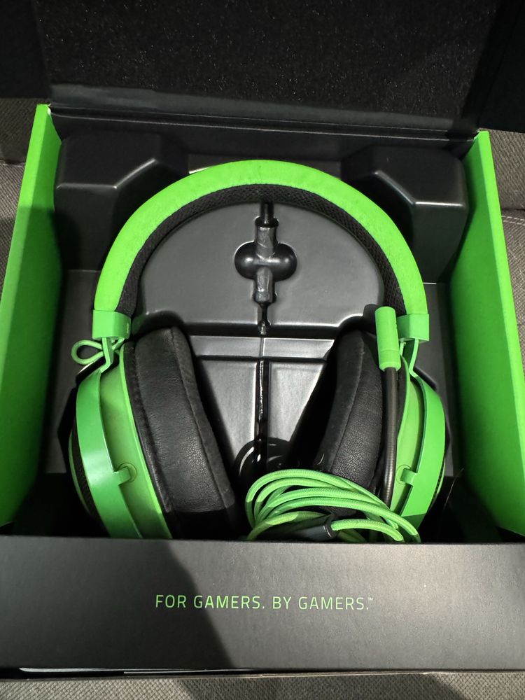 навушники Razer Kraken green